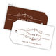 Elegant Scroll Hanging Gift Tags with Organza Bags Image 6 of 8